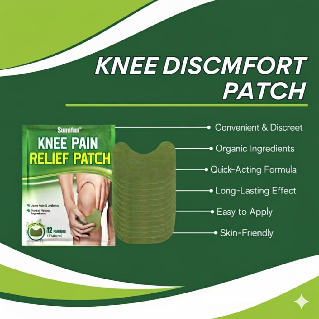 Knee Pain Relief Patch, Herbal Plaster Pain Patches