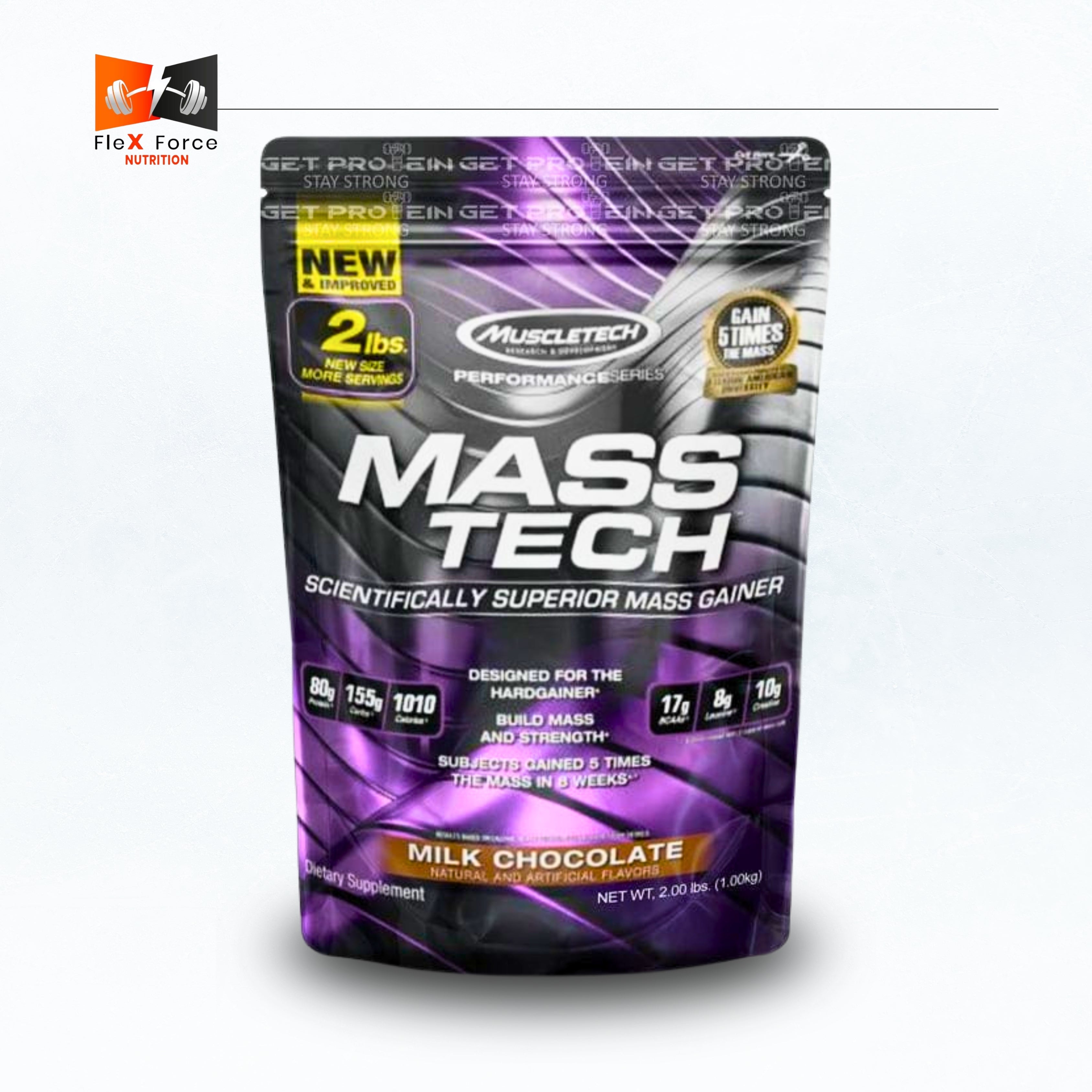 Muscletech Mass Tech – Scientifically Superior Mass Gainer (1kg) – Milk Chocolate