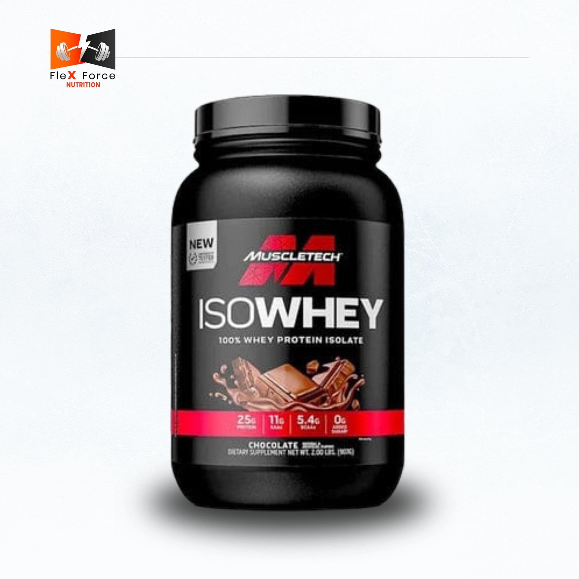 Muscletech IsoWhey – 100% Whey Protein Isolate (1kg) – Chocolate