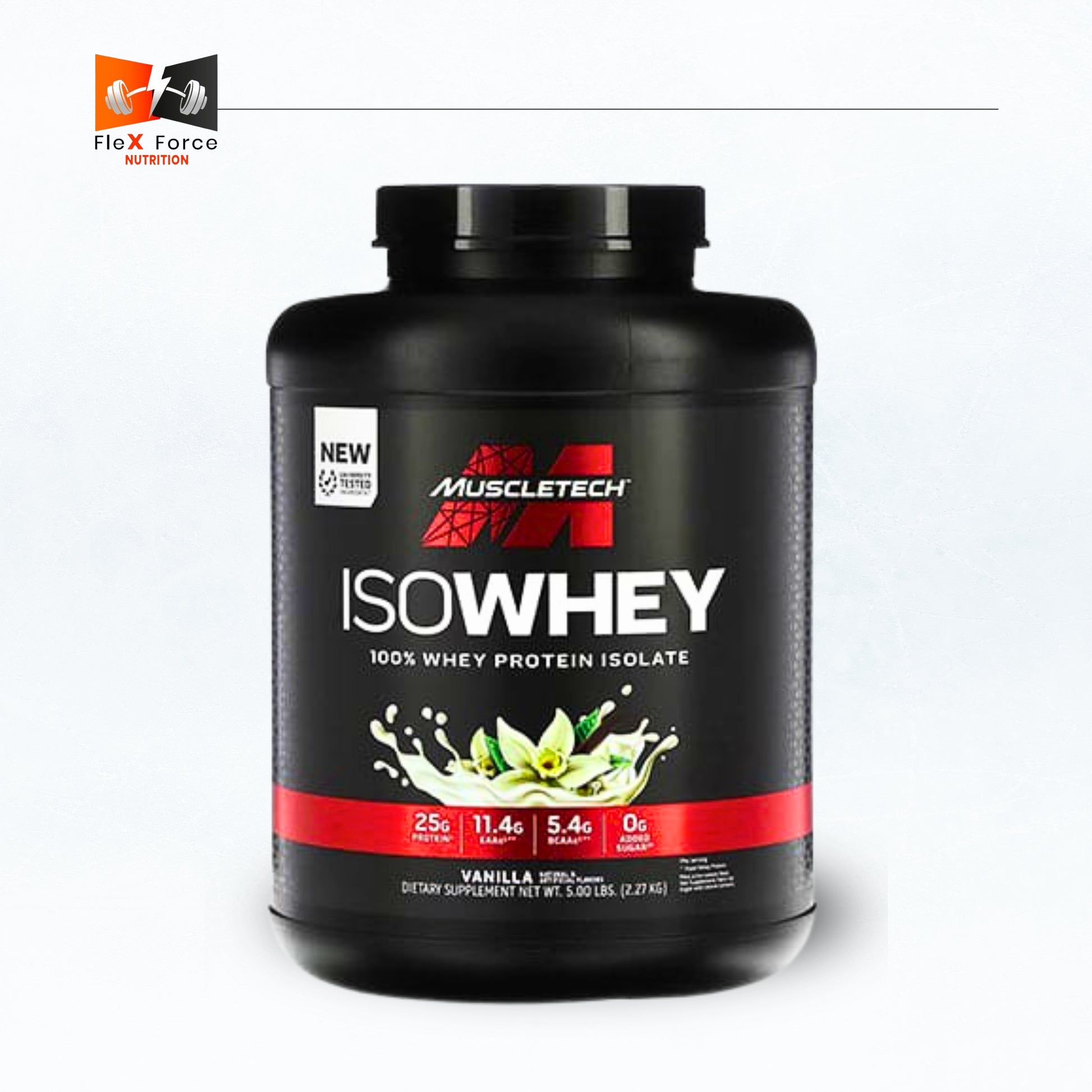 MuscleTech ISO Whey – 100% Whey Protein Isolate (Vanilla)