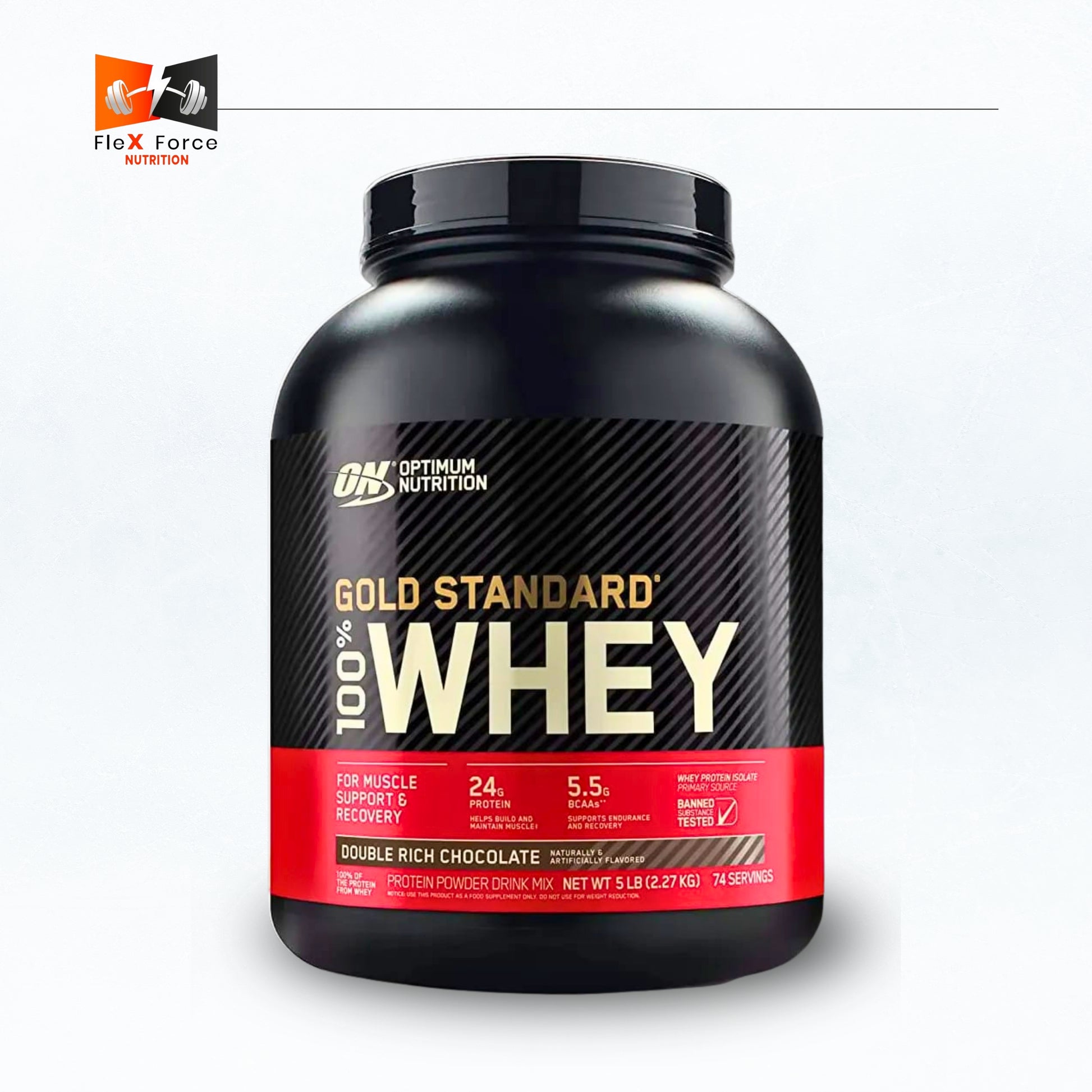 Optimum Nutrition Gold Standard 100% Whey – Double Rich Chocolate