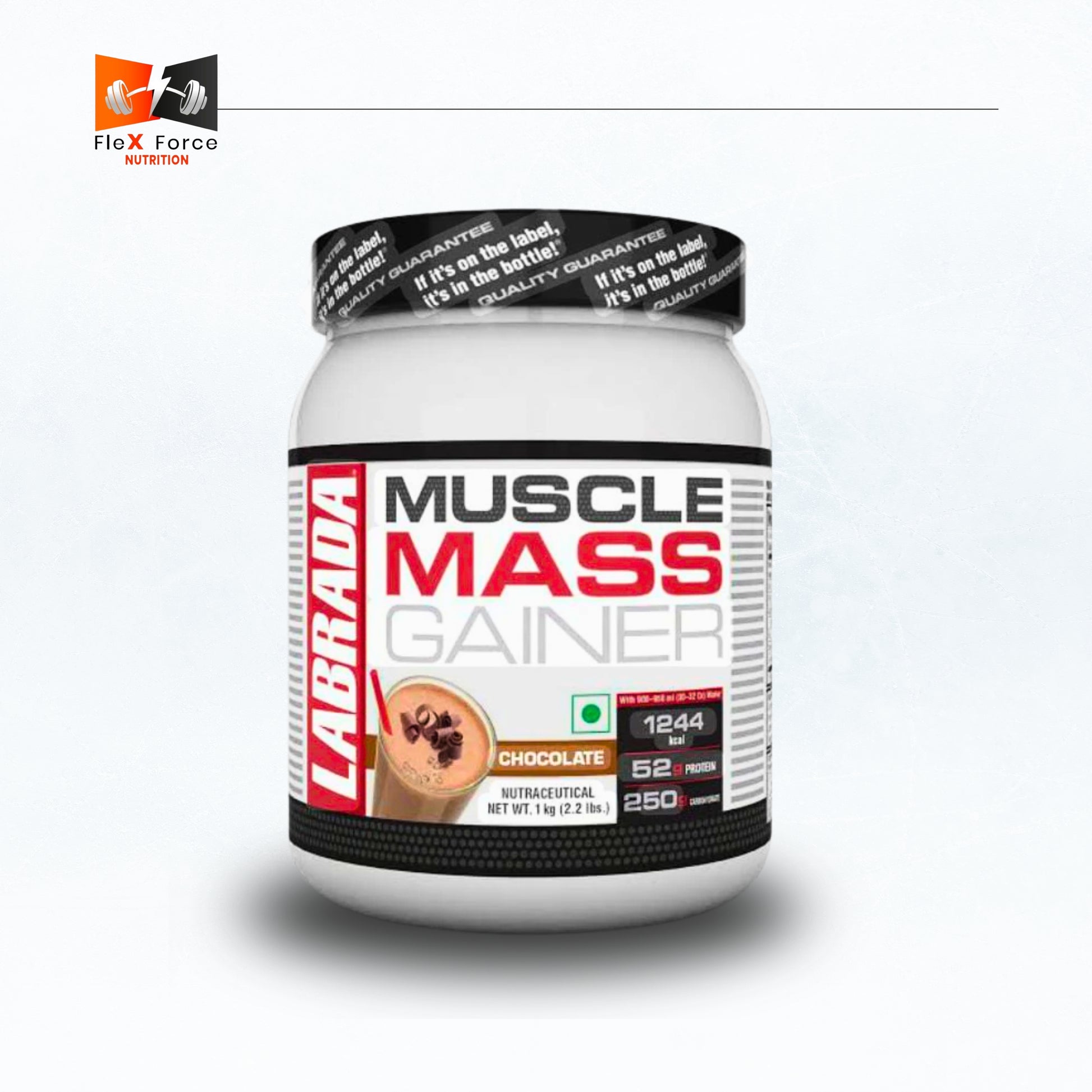 LABRADA Muscle Mass Gainer – 2lb (1kg) Weight Gainer