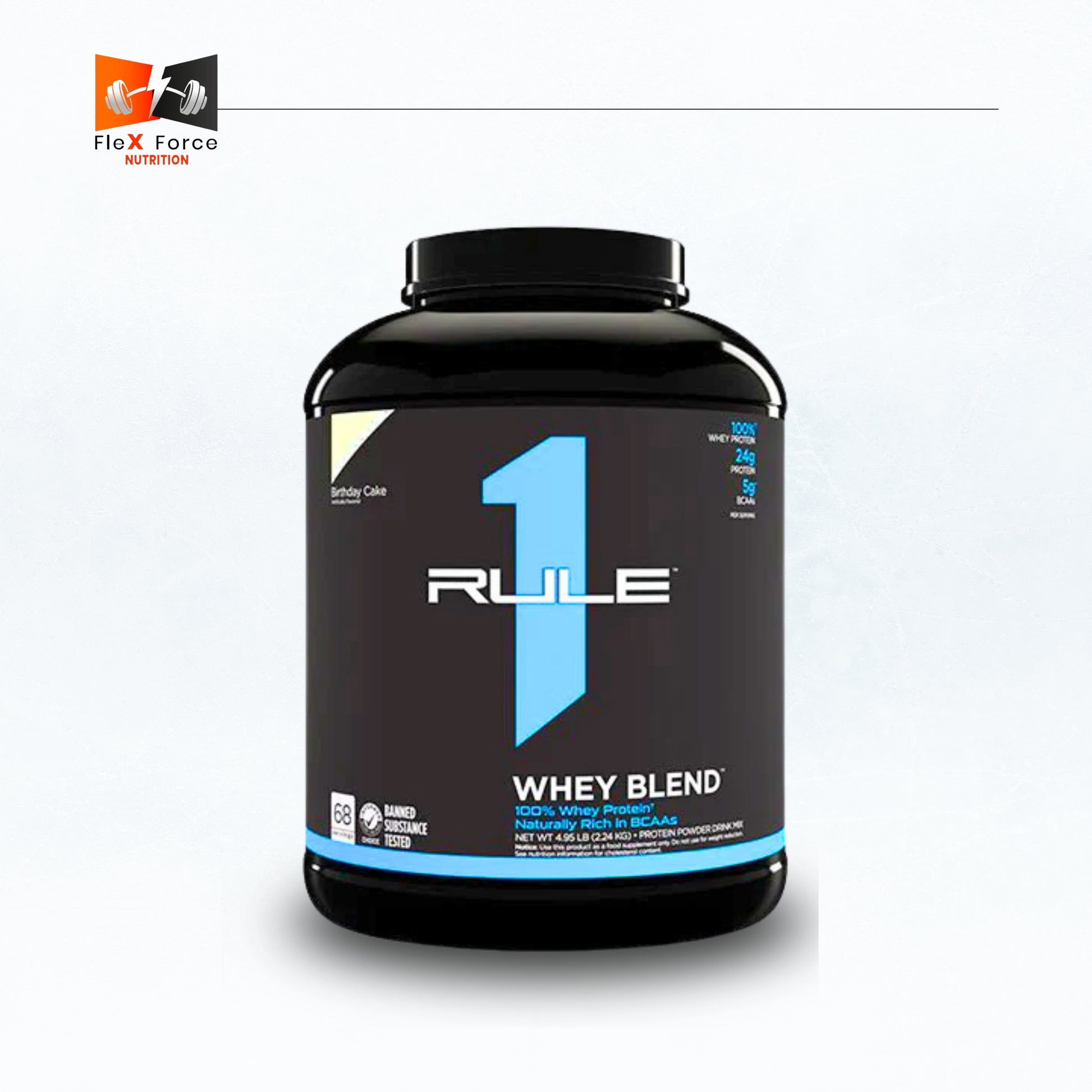 Rule 1 R1 Whey Blend – 5lbs (3kg) Whey Protein