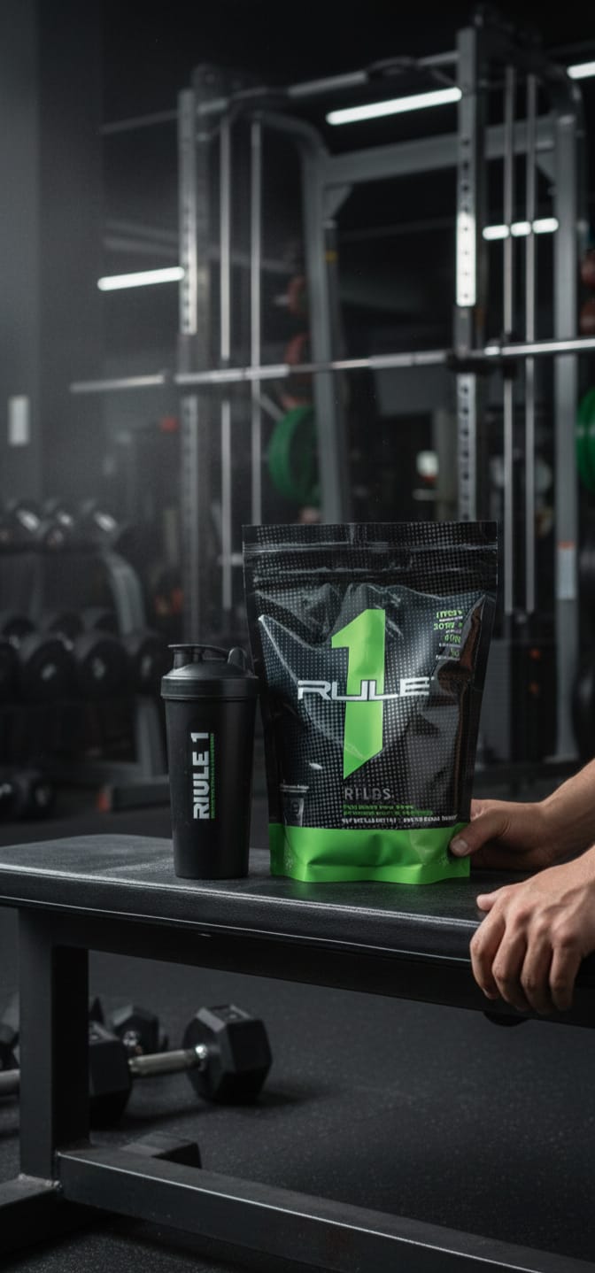 Rule 1 Mass Gainer 1kg - Premium Weight Gainer Protein