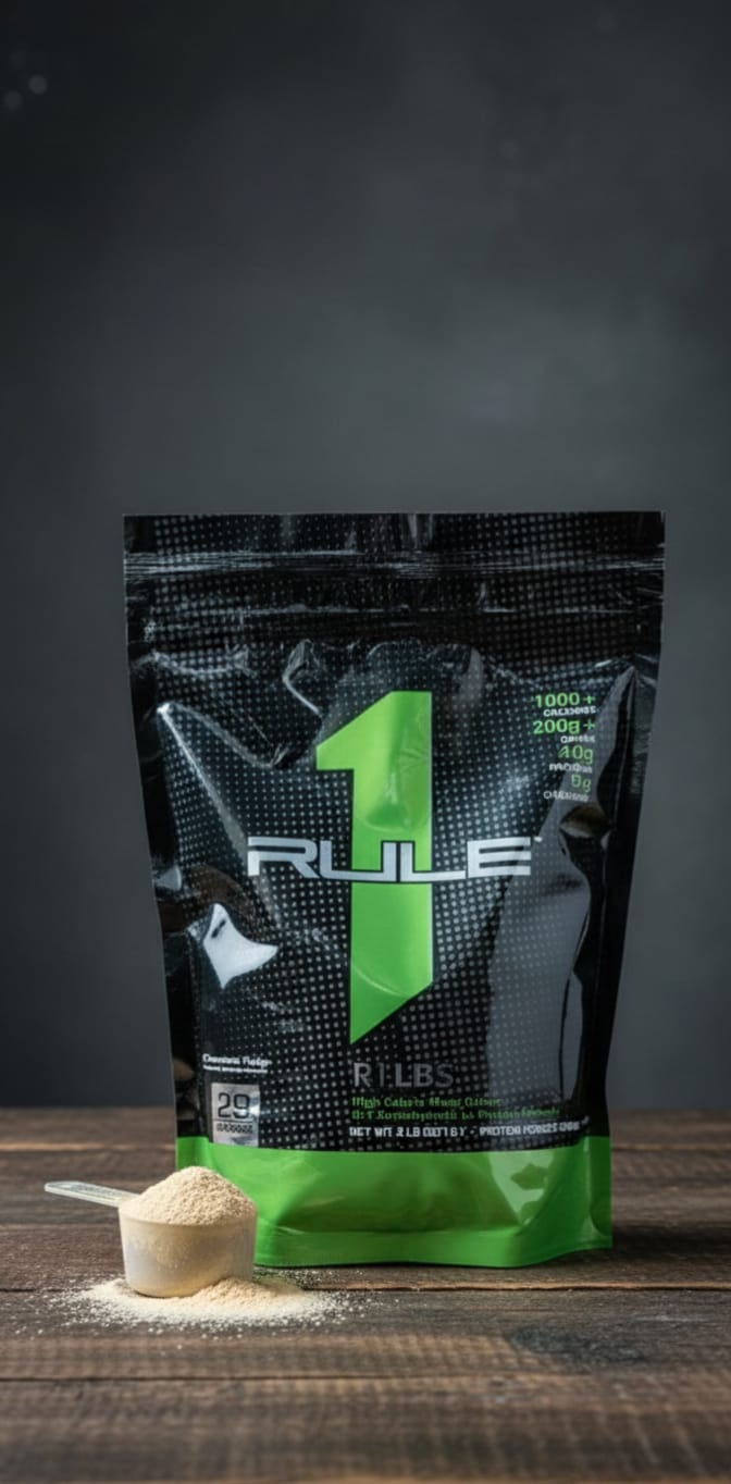 Rule 1 Mass Gainer 1kg - Premium Weight Gainer Protein