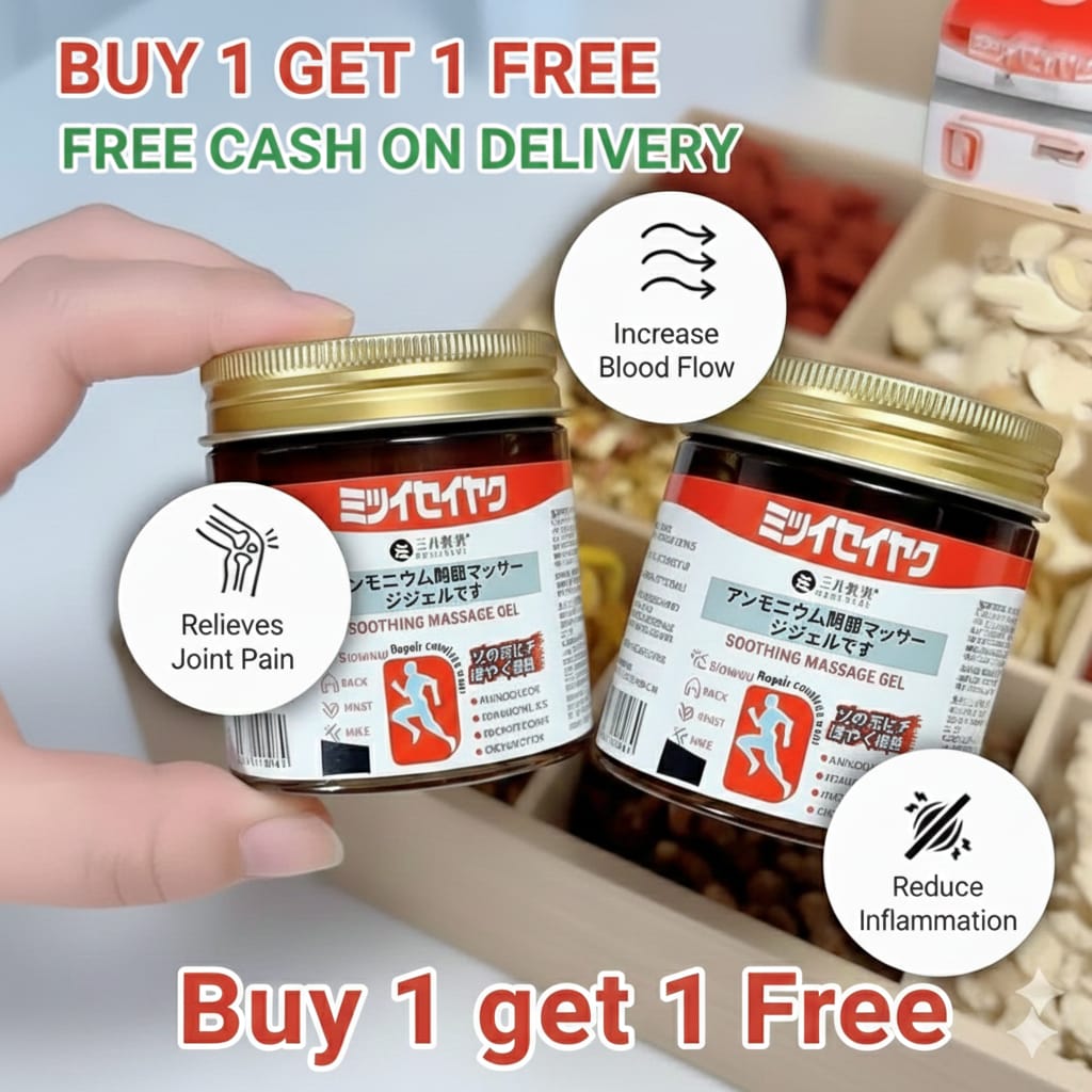 Japanese Joint & Muscle Pain Relief Gel